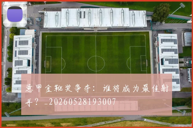 意甲金靴奖争夺:谁将成为最佳射手?_20260528193007